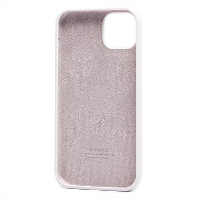 Чехол-накладка для Apple iPhone 15 Plus (белый) ORG Soft Touch