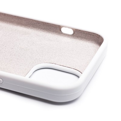 Чехол-накладка для Apple iPhone 15 Plus (белый) ORG Soft Touch
