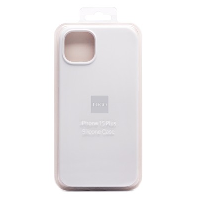 Чехол-накладка для Apple iPhone 15 Plus (белый) ORG Soft Touch