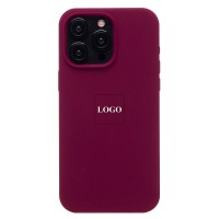 Чехол-накладка для Apple iPhone 15 Pro Max (бордовый) ORG Soft Touch