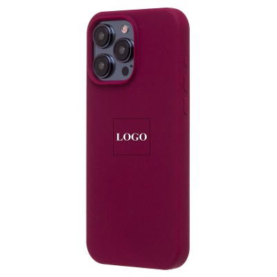 Чехол-накладка для Apple iPhone 15 Pro Max (бордовый) ORG Soft Touch Чехол-накладка для Apple iPhone 15 Pro Max (бордовый) ORG Soft Touch