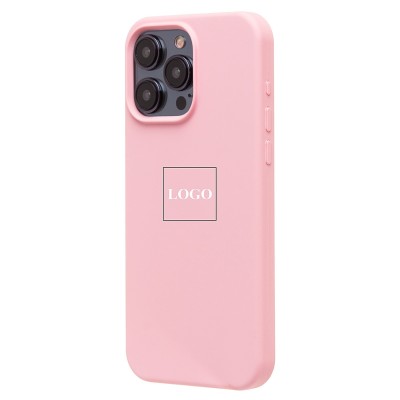 Чехол-накладка для Apple iPhone 15 Pro Max (светло-розовый) ORG Soft Touch