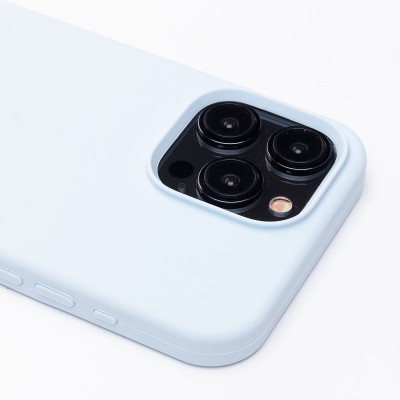 Чехол-накладка для Apple iPhone 15 Pro Max (пастельный синий) ORG Soft Touch
