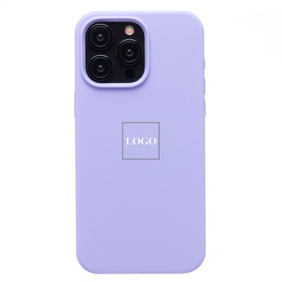 Чехол-накладка для Apple iPhone 15 Pro Max (пастельный сиреневый) ORG Soft Touch