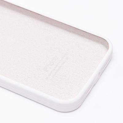 Чехол-накладка для Apple iPhone 15 Pro Max (белый) ORG Soft Touch