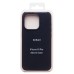 Чехол-накладка для Apple iPhone 15 Pro (черный) ORG Soft Touch