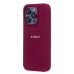 Чехол-накладка для Apple iPhone 15 Pro (бордовый) ORG Soft Touch