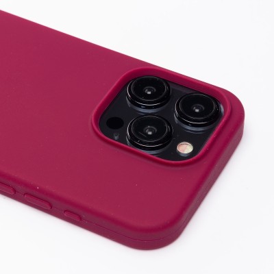 Чехол-накладка для Apple iPhone 15 Pro (бордовый) ORG Soft Touch