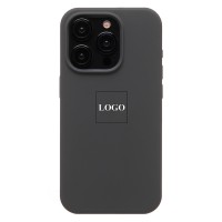 Чехол-накладка для Apple iPhone 15 Pro (темно-серый) ORG Soft Touch