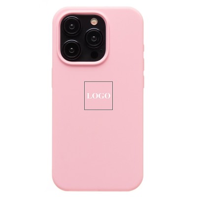 Чехол-накладка для Apple iPhone 15 Pro (светло-розовый) ORG Soft Touch