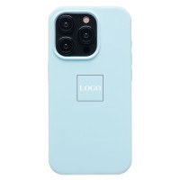 Чехол-накладка для Apple iPhone 15 Pro (пастельный синий) ORG Soft Touch