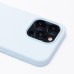 Чехол-накладка для Apple iPhone 15 Pro (пастельный синий) ORG Soft Touch