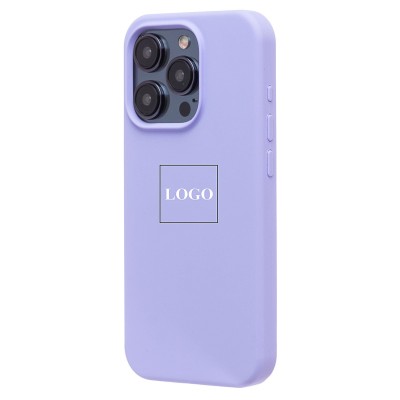 Чехол-накладка для Apple iPhone 15 Pro (пастельный сиреневый) ORG Soft Touch