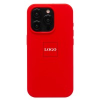 Чехол-накладка для Apple iPhone 15 Pro (красный) ORG Soft Touch