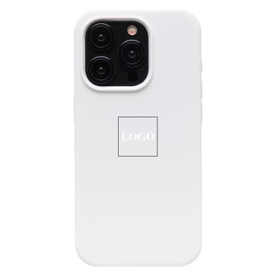 Чехол-накладка для Apple iPhone 15 Pro (белый) ORG Soft Touch