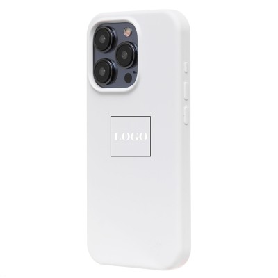 Чехол-накладка для Apple iPhone 15 Pro (белый) ORG Soft Touch