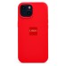 Чехол-накладка для Apple iPhone 15 (красный) ORG Soft Touch