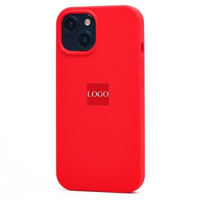 Чехол-накладка для Apple iPhone 15 (красный) ORG Soft Touch