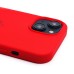 Чехол-накладка для Apple iPhone 15 (красный) ORG Soft Touch