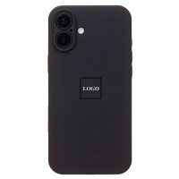 Чехол-накладка для Apple iPhone 16 Plus (черный) ORG Soft Touch