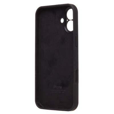 Чехол-накладка для Apple iPhone 16 Plus (черный) ORG Soft Touch