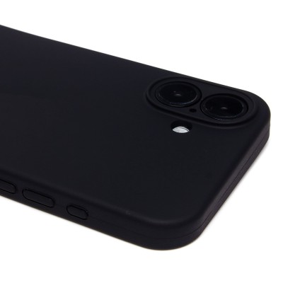 Чехол-накладка для Apple iPhone 16 Plus (черный) ORG Soft Touch