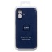 Чехол-накладка для Apple iPhone 16 Plus (темно-синий) ORG Soft Touch