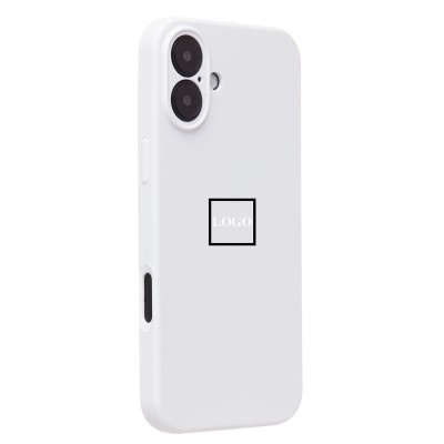 Чехол-накладка для Apple iPhone 16 Plus (белый) ORG Soft Touch