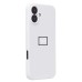 Чехол-накладка для Apple iPhone 16 Plus (белый) ORG Soft Touch