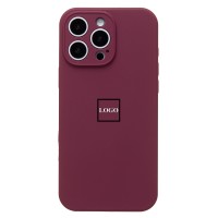 Чехол-накладка для Apple iPhone 16 Pro Max (бордовый) ORG Soft Touch