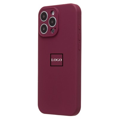 Чехол-накладка для Apple iPhone 16 Pro Max (бордовый) ORG Soft Touch