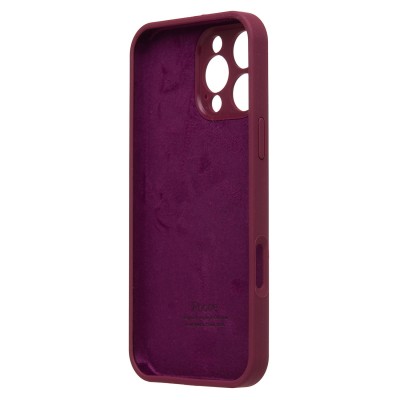 Чехол-накладка для Apple iPhone 16 Pro Max (бордовый) ORG Soft Touch