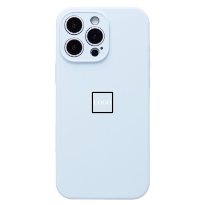 Чехол-накладка для Apple iPhone 16 Pro Max (пастельный синий) ORG Soft Touch