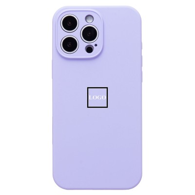 Чехол-накладка для Apple iPhone 16 Pro Max (пастельный сиреневый) ORG Soft Touch