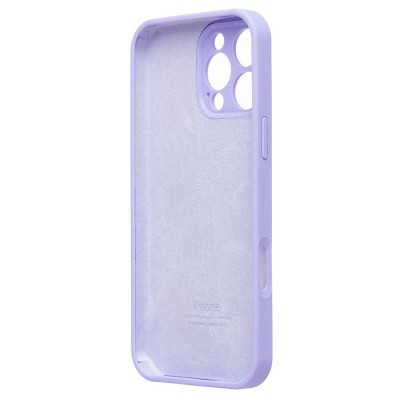 Чехол-накладка для Apple iPhone 16 Pro Max (пастельный сиреневый) ORG Soft Touch