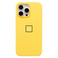 Чехол-накладка для Apple iPhone 16 Pro Max (желтый) ORG Soft Touch