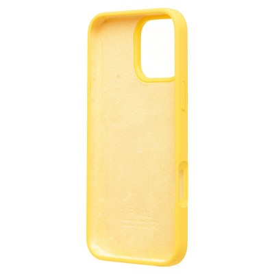 Чехол-накладка для Apple iPhone 16 Pro Max (желтый) ORG Soft Touch