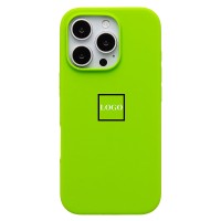 Чехол-накладка для Apple iPhone 16 Pro (зеленый) ORG Soft Touch