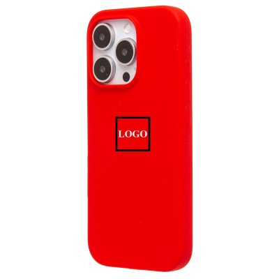 Чехол-накладка для Apple iPhone 16 Pro (красный) ORG Soft Touch