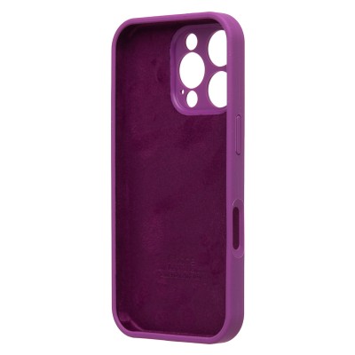 Чехол-накладка для Apple iPhone 16 Pro (фиолетовый) ORG Soft Touch