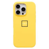 Чехол-накладка для Apple iPhone 16 Pro (желтый) ORG Soft Touch