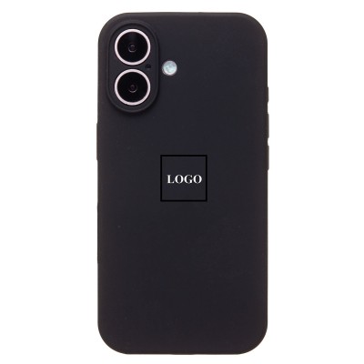 Чехол-накладка для Apple iPhone 16 (черный) ORG Soft Touch
