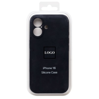 Чехол-накладка для Apple iPhone 16 (черный) ORG Soft Touch