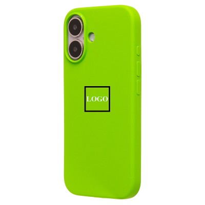 Чехол-накладка для Apple iPhone 16 (зеленый) ORG Soft Touch