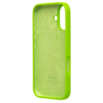 Чехол-накладка для Apple iPhone 16 (зеленый) ORG Soft Touch