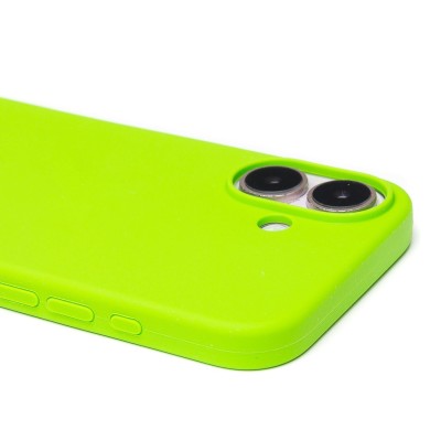 Чехол-накладка для Apple iPhone 16 (зеленый) ORG Soft Touch