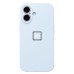 Чехол-накладка для Apple iPhone 16 (пастельный синий) ORG Soft Touch