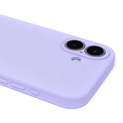 Чехол-накладка для Apple iPhone 16 (пастельный сиреневый) ORG Soft Touch