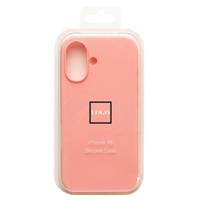Чехол-накладка для Apple iPhone 16 (розовый) ORG Soft Touch