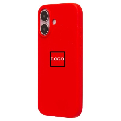 Чехол-накладка для Apple iPhone 16 (красный) ORG Soft Touch
